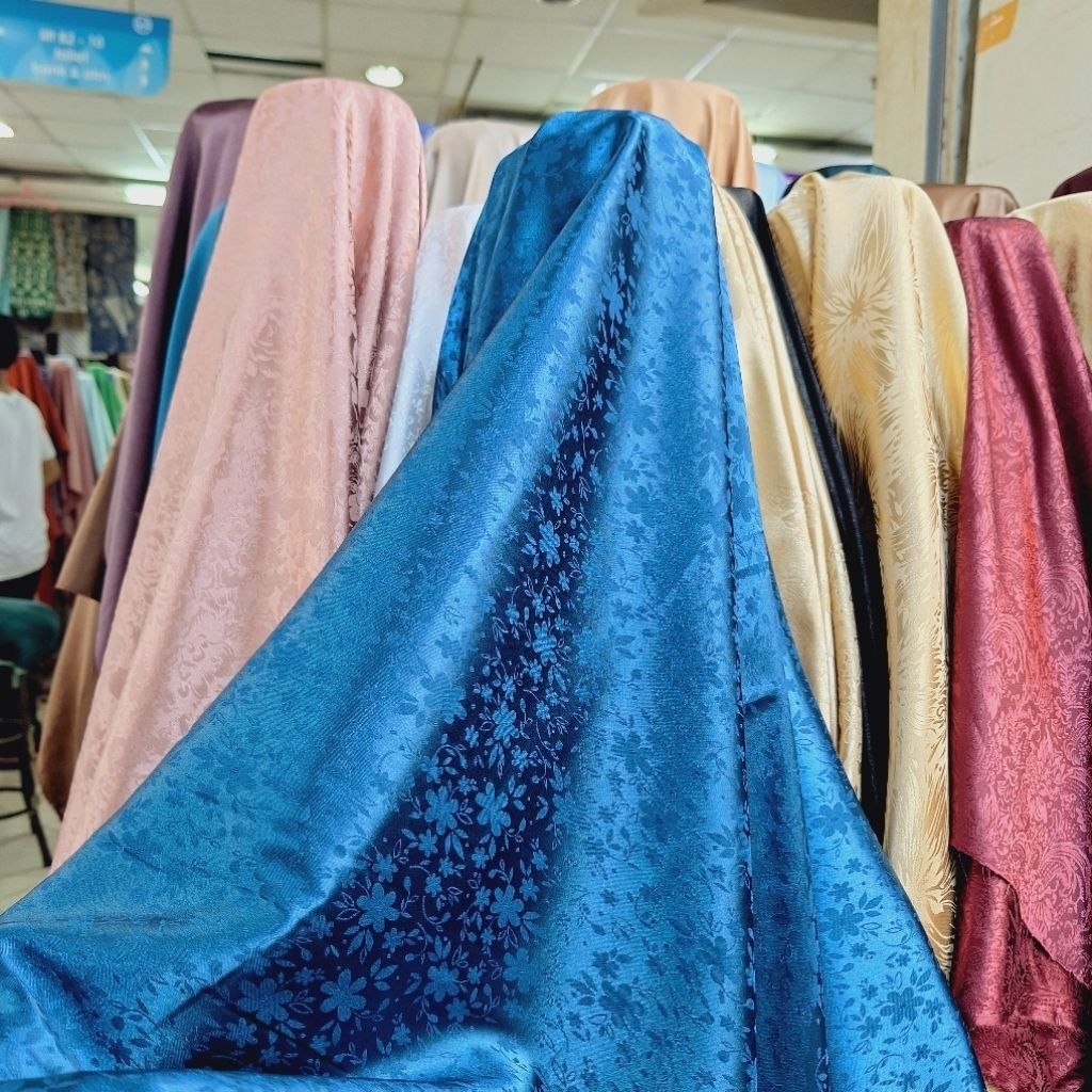 Promo COD BAHAN KAIN ARMANY JAGUARD SILK/KAIN ARMANY JAGUARD SILK//KEBAYA WANITA MEWAH MOTIF TERBARU