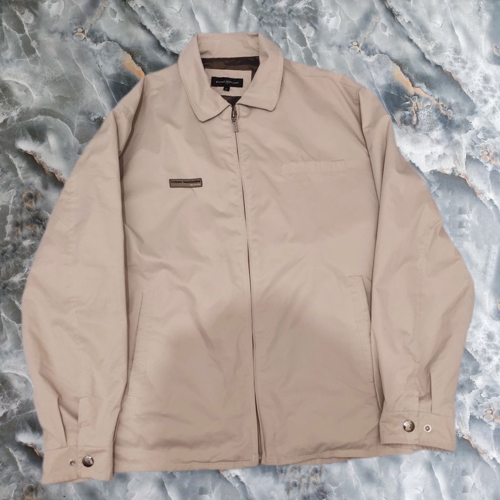 worn jacket  fnc kolon cream