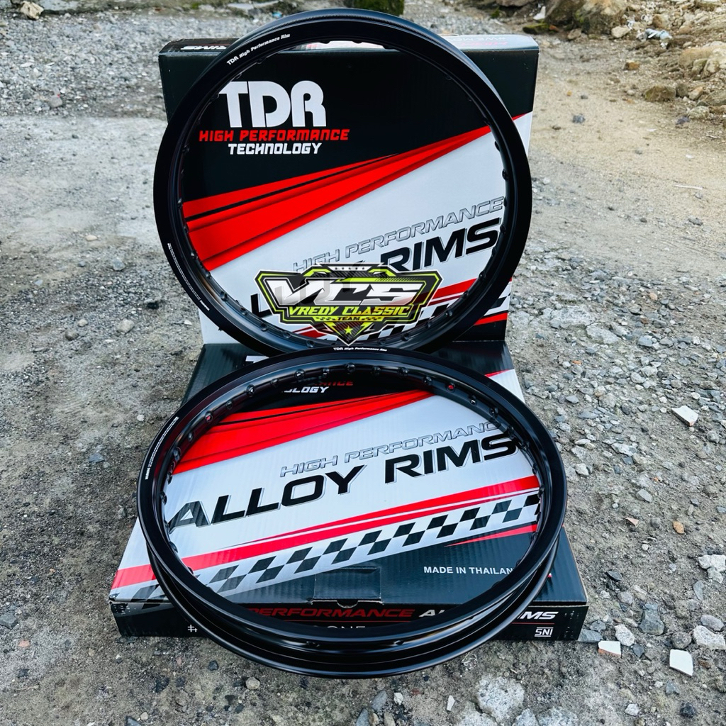 velg TDR original lingkaran VELG TDR 160/185 ring 17 set depan belakang