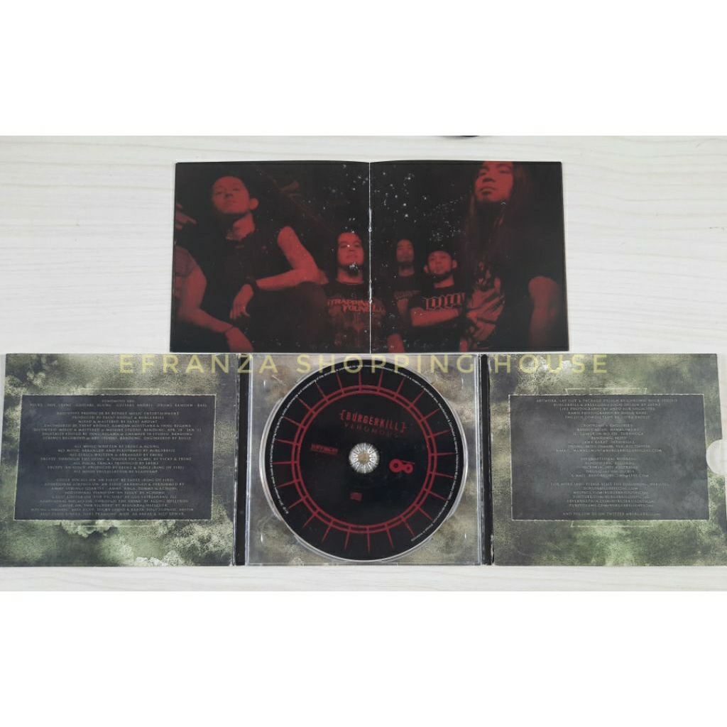 BURGERKILL - VENOMOUS CD