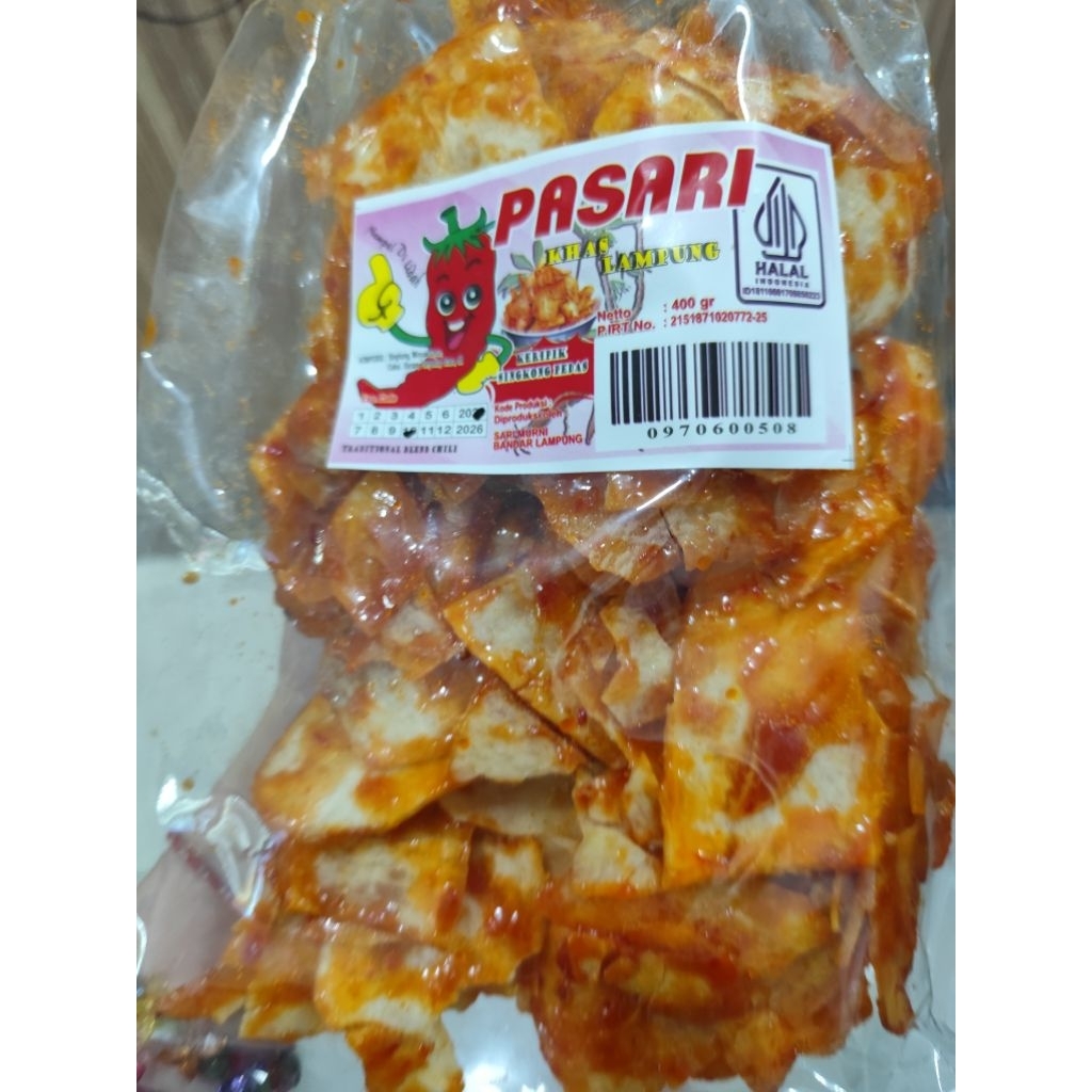 

[PASARI] Keripik Singkong Sanjai 400gr