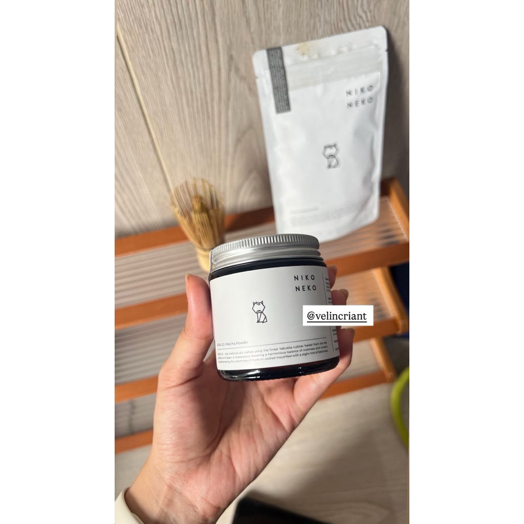 

Niko Neko Matcha powder Yuri dan Ajisai Ceremonial Grade