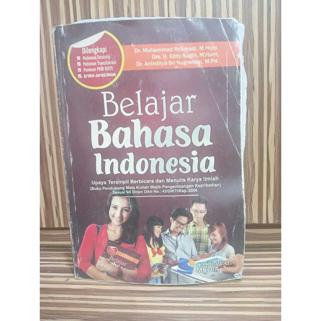 PRELOVED BUKU l Belajar Bahasa Indonesia Karya Cakrawala Media/ Buku Belajar Bahasa Indonesia/ Buku 