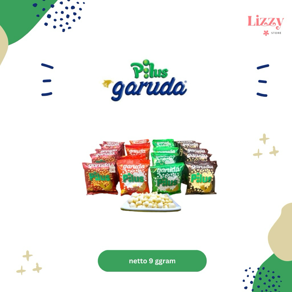 

Pilus Garudafood Snack Makanan Ringan Renceng 9gram x 20pcs