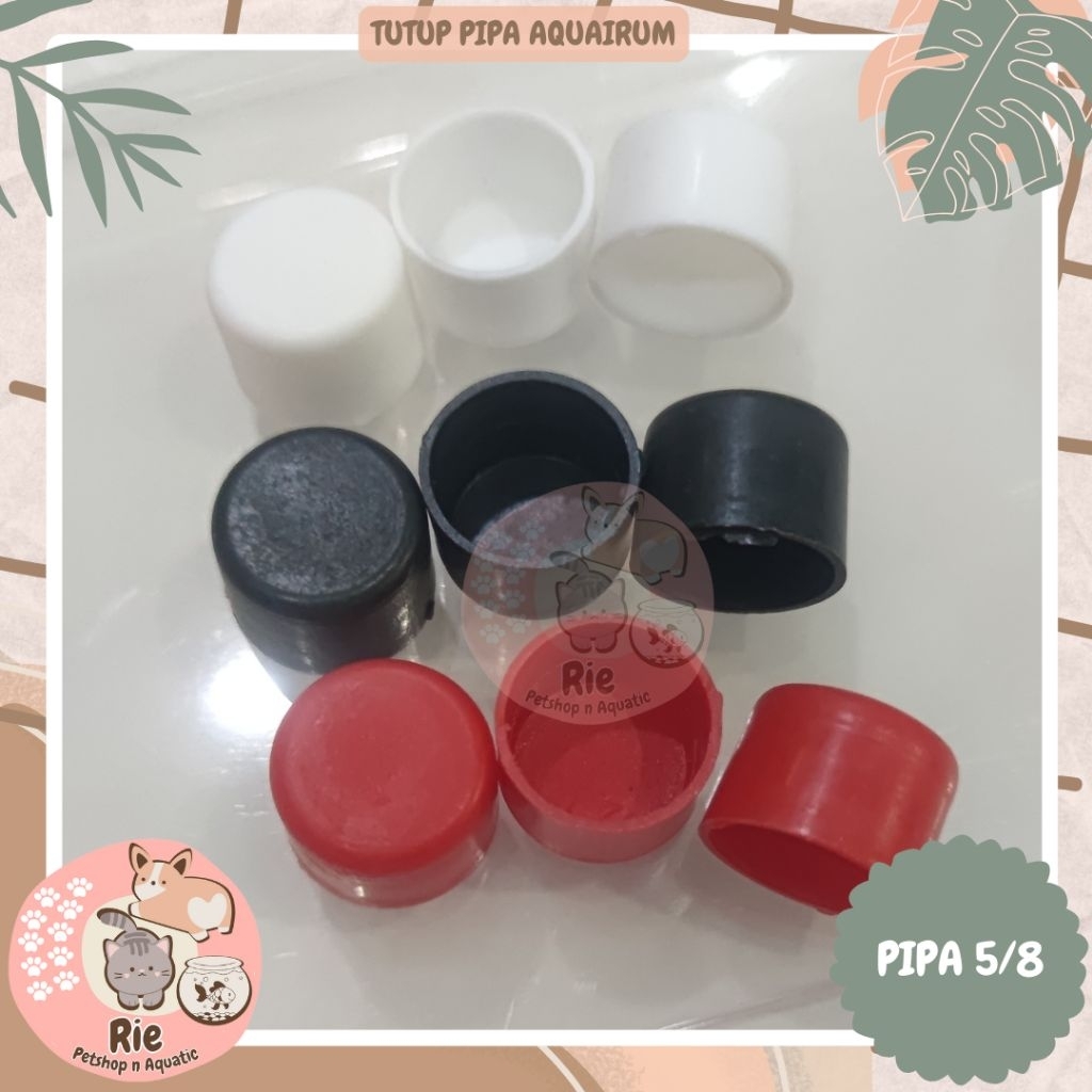 Tutup Pipa Aquarium / Dop Tutup Pipa Aquarium / Penutup Pipa Aquarium