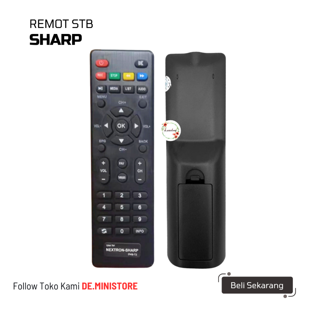 Remot Remote STB Nextron TR1000 Original / Remot Set Top Box Nextron