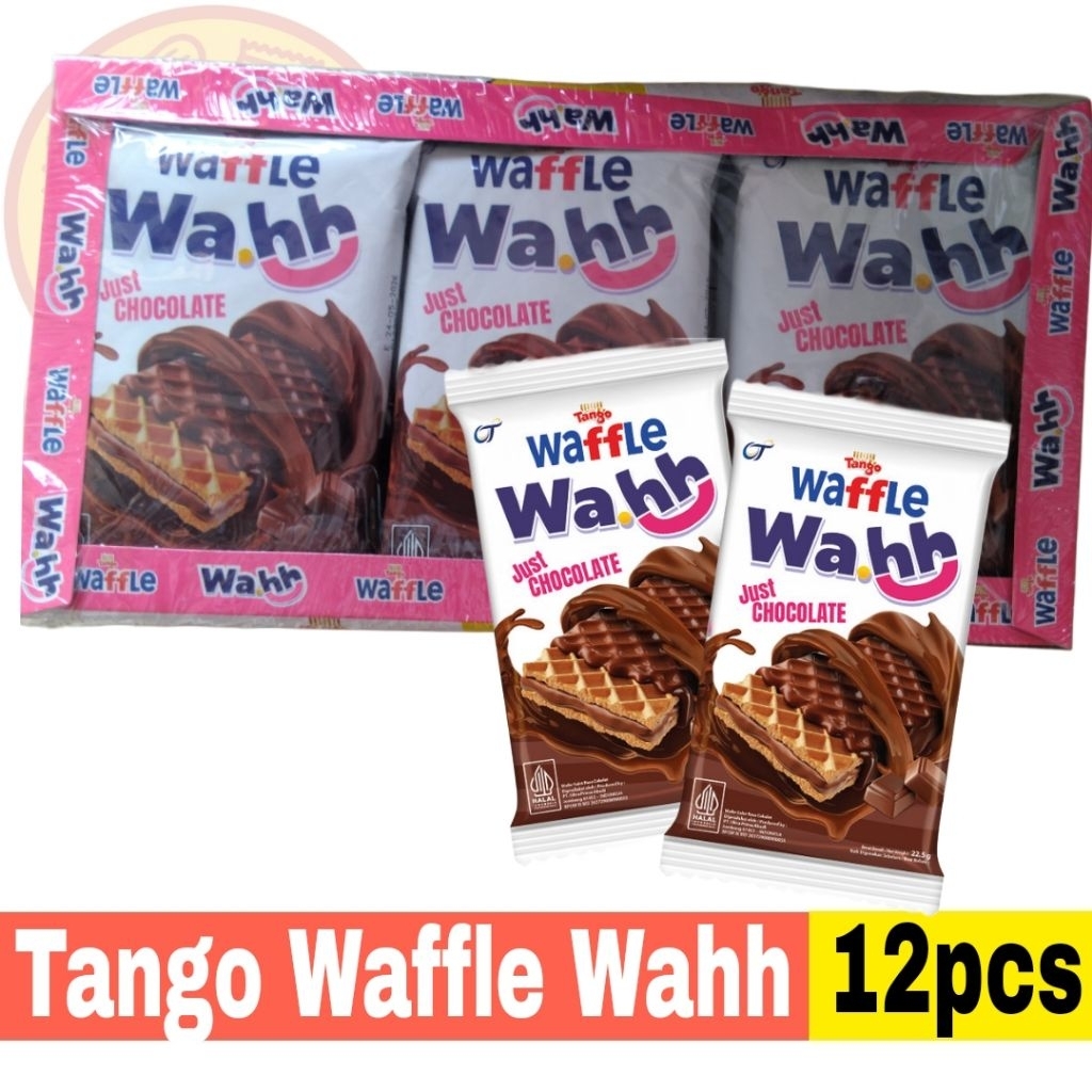 

Tango Waffle Wahh Full Cokelat Display Box isi 12pcs