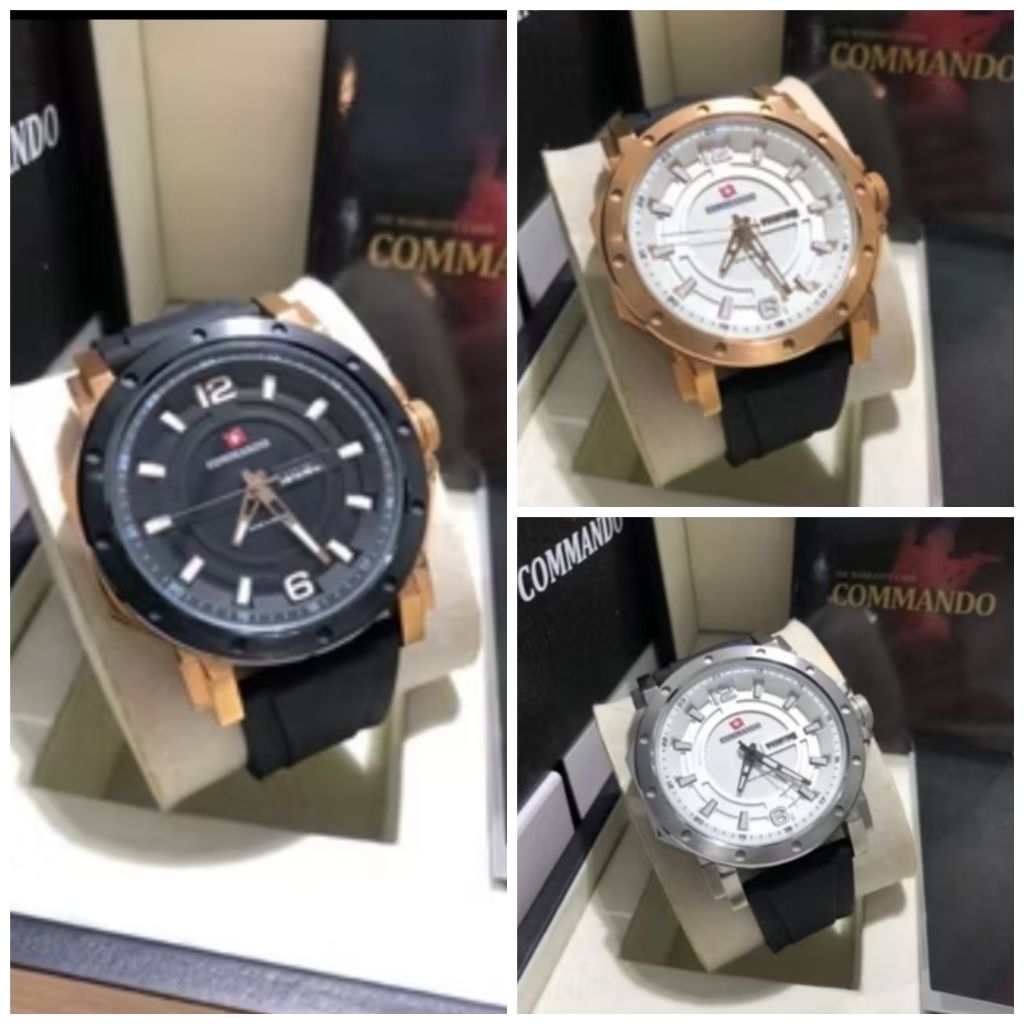 JAM TANGAN PRIA ORIGINAL COMMANDO 1180/ CM 1180/ COMMANDO 1180 ORIGINAL