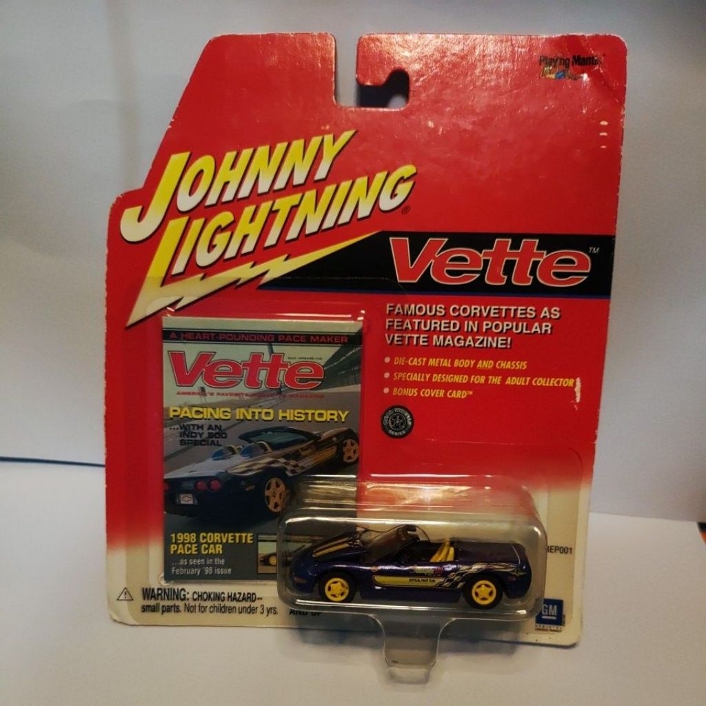 Johnny Lightning Vette 1998 Corvette Pace Car