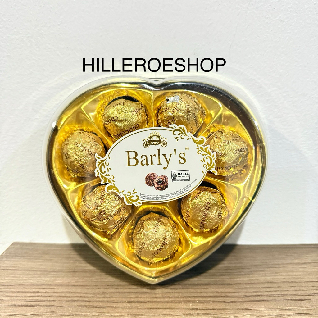

COKLAT BARLY’S 104GR ISI 8PCS COKELAT BARLYS 104GRAM IMPORT LOVE WAFER BALL CHOCOLATE ISI KACANG HAZELNUT