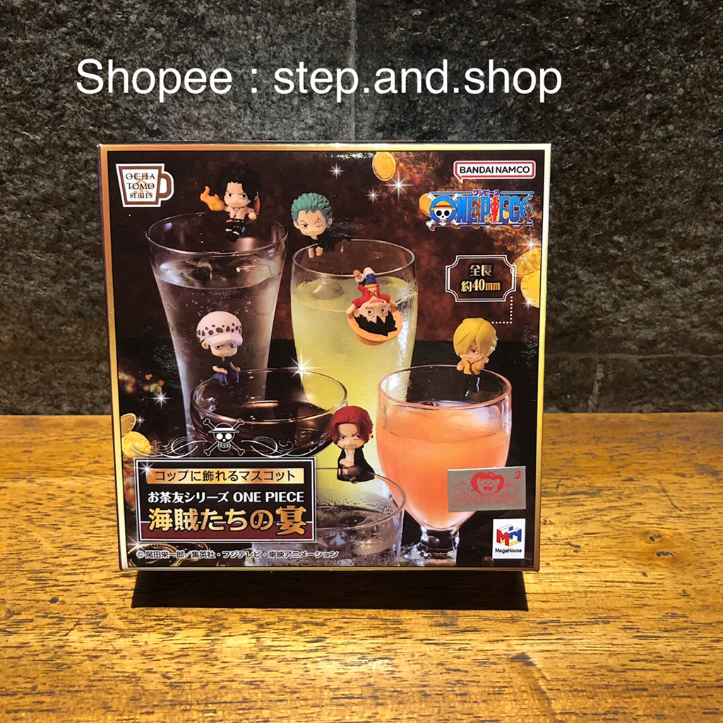 Cantelan Mug Aksesoris One Piece - Megahouse Ochatomo Series - Shanks - Limited Edition