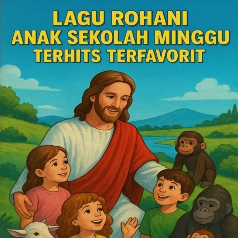 KASET DVD MUSIK LAGU ROHANI ANAK SEKOLAH MINGGU - KASET DVD MUSIK LAGU ROHANI TERBARU - KASET VIDIO 