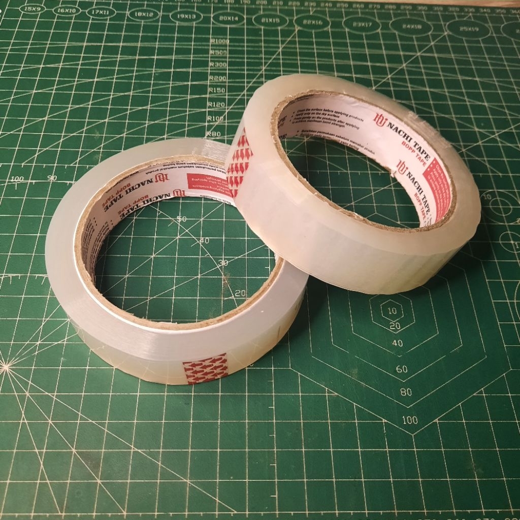 

ISOLASI BENING/ SOLASI TRANSPARANT /SELOTIP BENING 24 MM/ 1" 72 YARD INCH