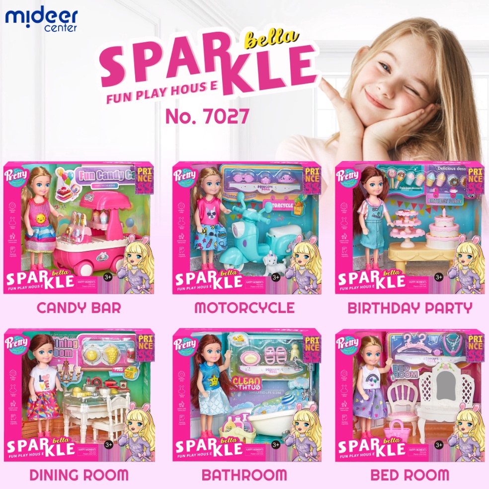 KODE G57A Playing toy Barbie Mattel Furniture  Accesories Mainan Aksesoris Rumah Boneka