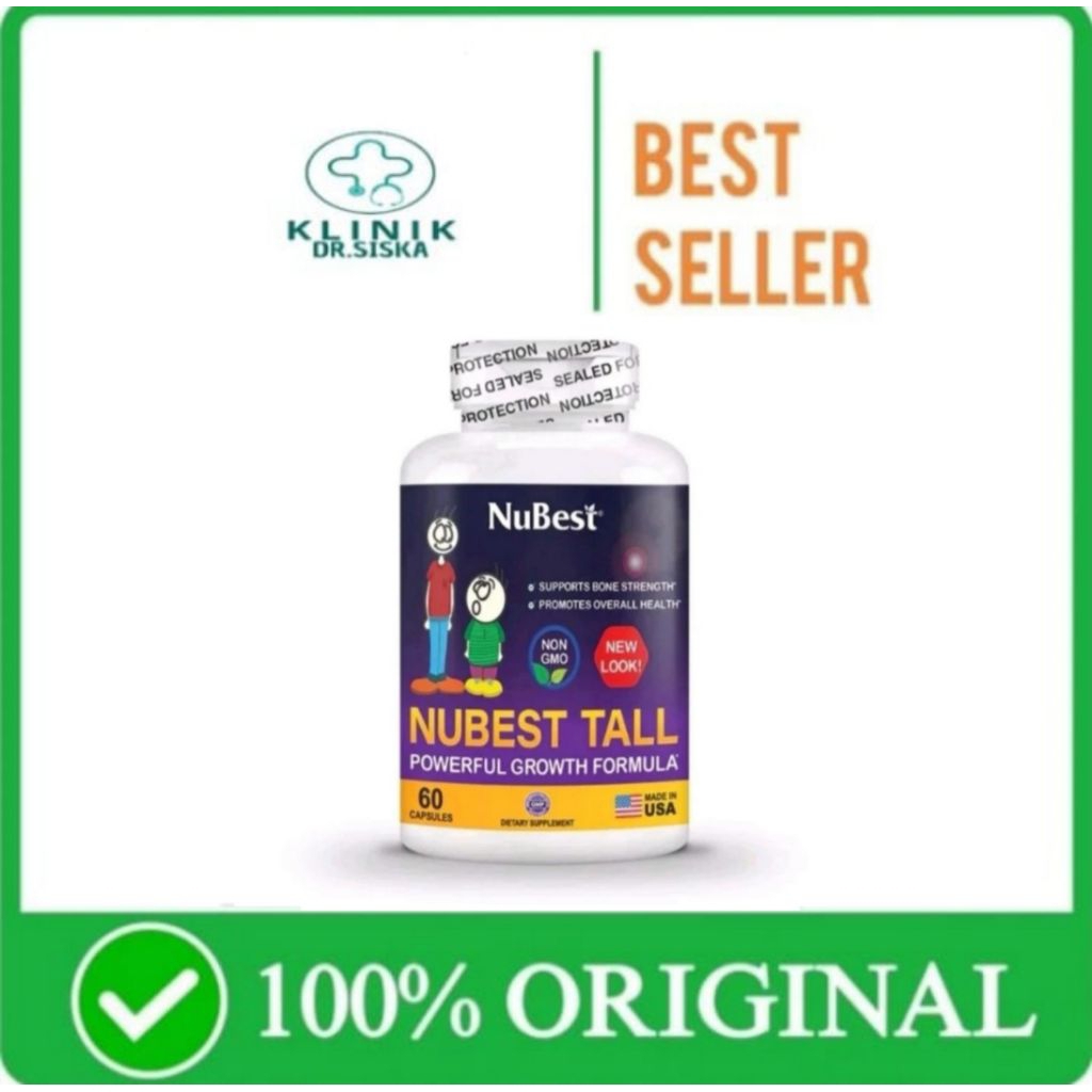 NUBEST TALL10+ Powerful Growth Formula Vitamin Peninggi Badan