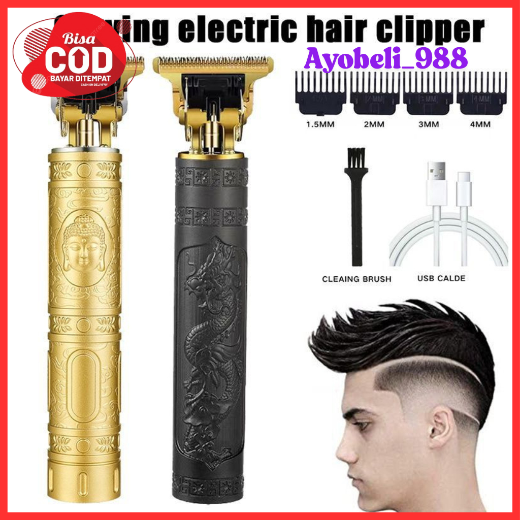 【COD】【TERMURAH】Alat Cukur Kumis Dan Jenggot Mesin Potong Rambut Alat Mesin Cukur Rambut ElektriK