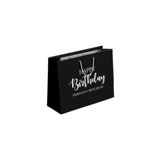 

Paperbag custom tulisan polos I tas kado custom tulisan happy birthday