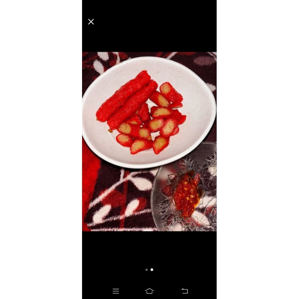 

Sambal Cocolan krupuk basah