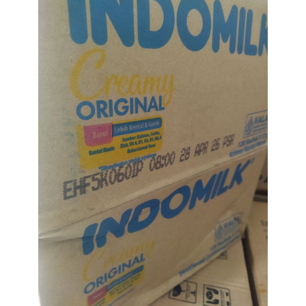 

indomilk sachet putih 1karton