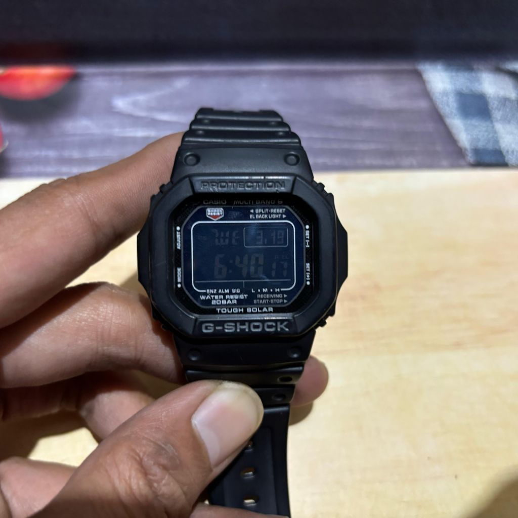 Casio G-Shock GW-M5610-1B Tough Solar