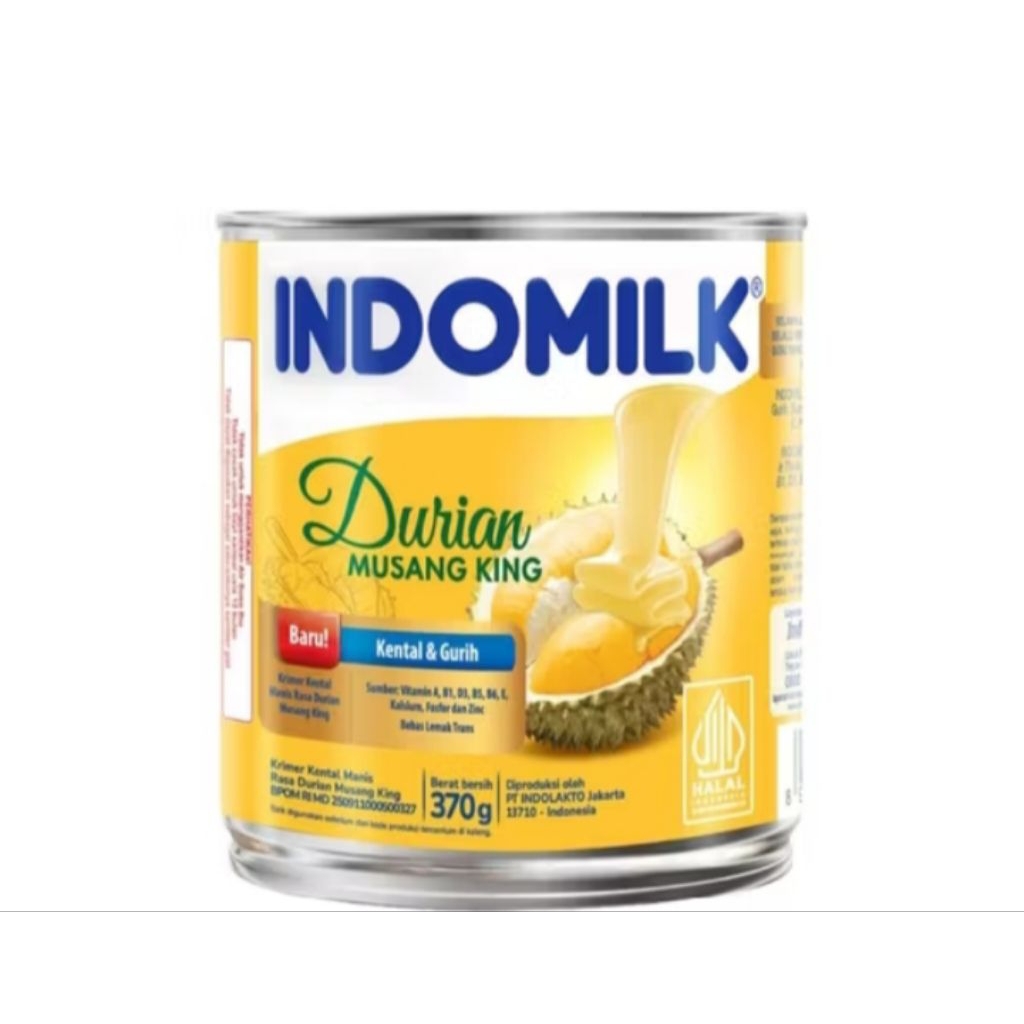 

Indomilk kental manis durian/putih kaleng/pouch 370/545gr