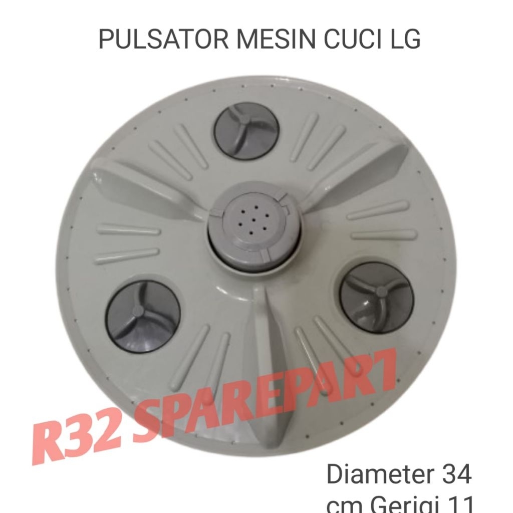 PULSATOR MESIN CUCI 1 TABUNG LG DIAMETER 34 CM
