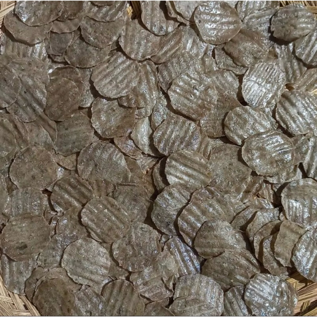 

kemplang tunu mentah 100 biji