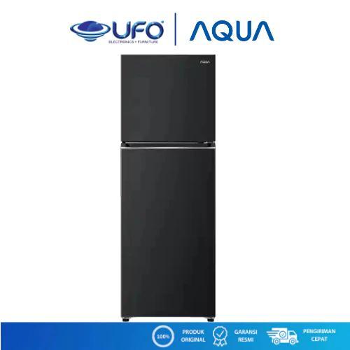 Aqua Kulkas 2 Pintu Kecil  Twin Inverter AQRDTM285RAV(MX)