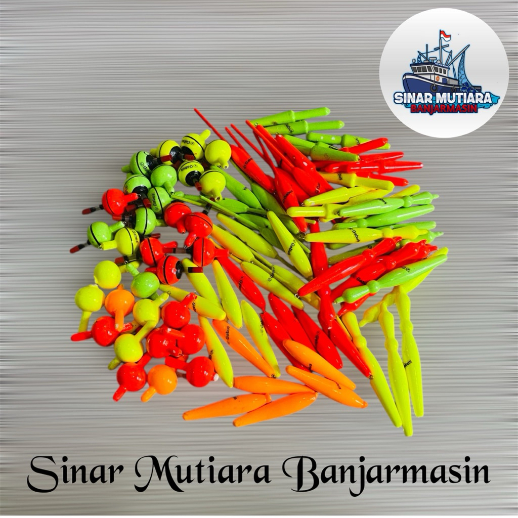 Pelampung GABUS panjang / bulat ( isi 10pcs )