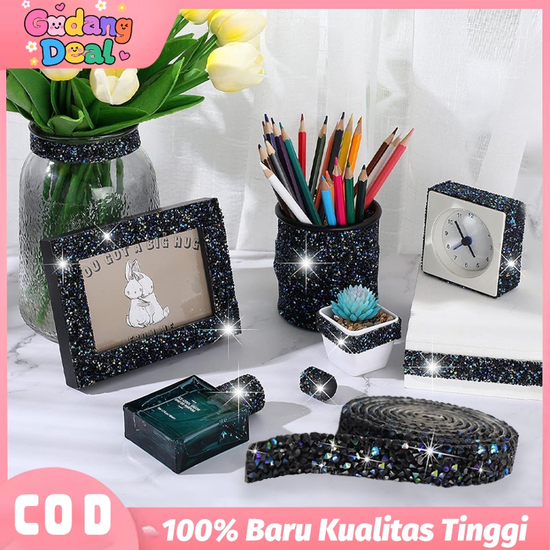 

Hiasan DIY Berlian Resin Stiker Roll-an untuk Pakaian Kamar & Projek Kreatif Lainnya