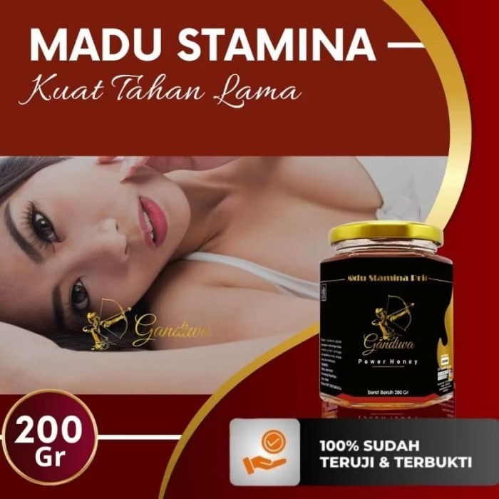 

ON terus dengan Gandiwa Madu herbal kesehatan dan kebugaran kuat tahan lama BPOM - 100 ml