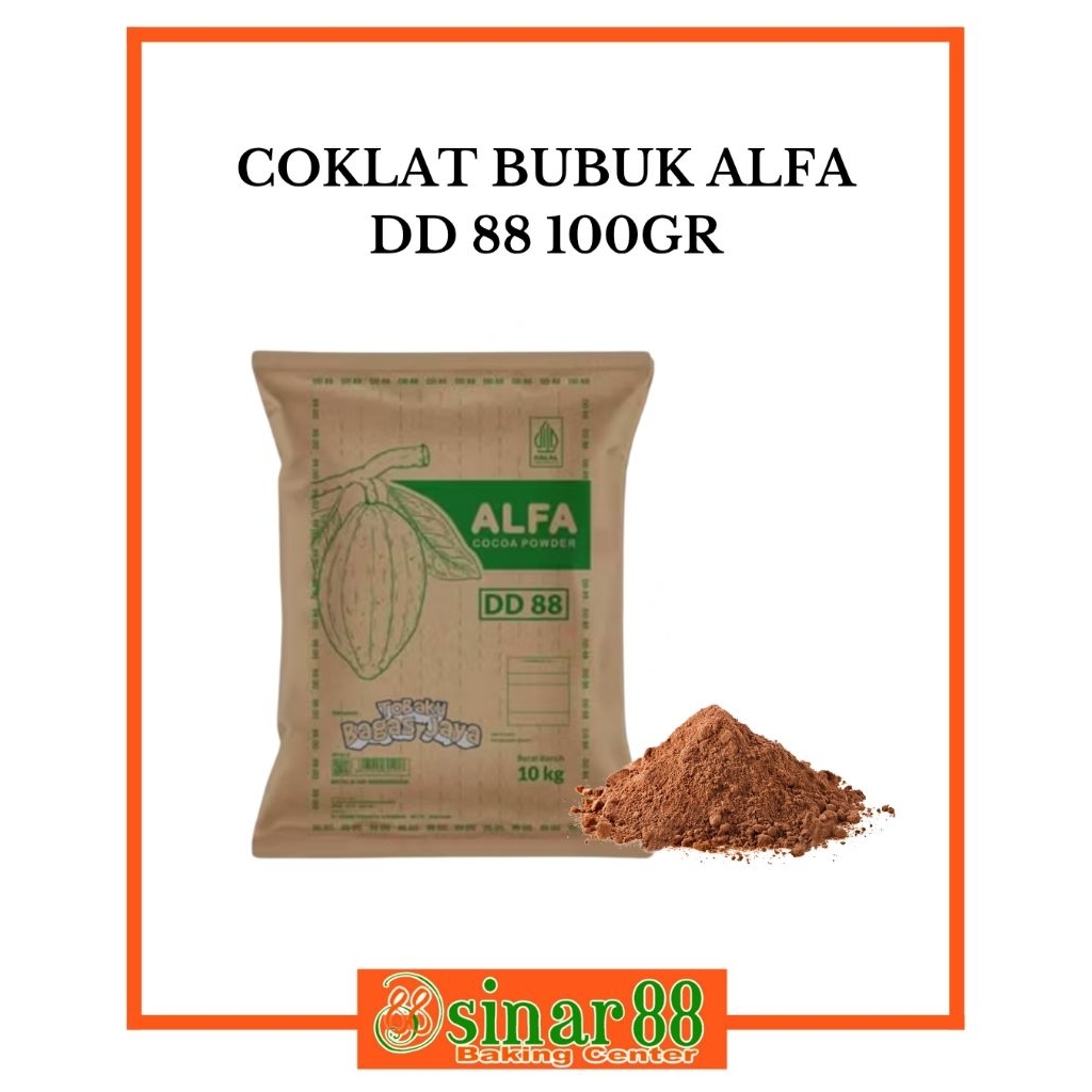 

Coklat Bubuk Alfa DD 88 100gr