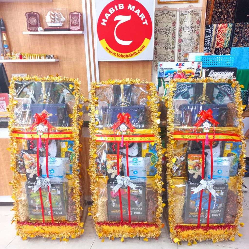 

Parcel Lebaran Eksklusif Premium – Isi Makanan & Minuman Arab – Hadiah Spesial dari Habib Mart