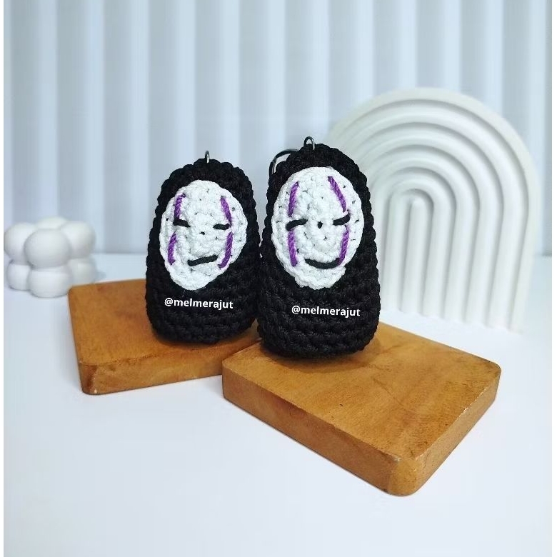 GANTUNGAN KUNCI/GANCI RAJUT KAONASHI NO FACE MURAH