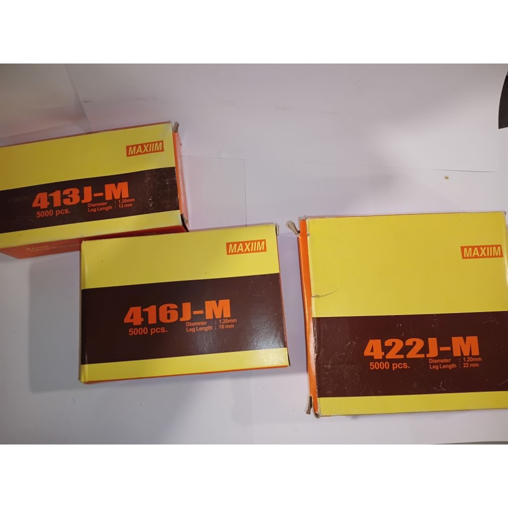 

Isi Staples MAXIM 413J,416J,422J Paku Tembak Angin