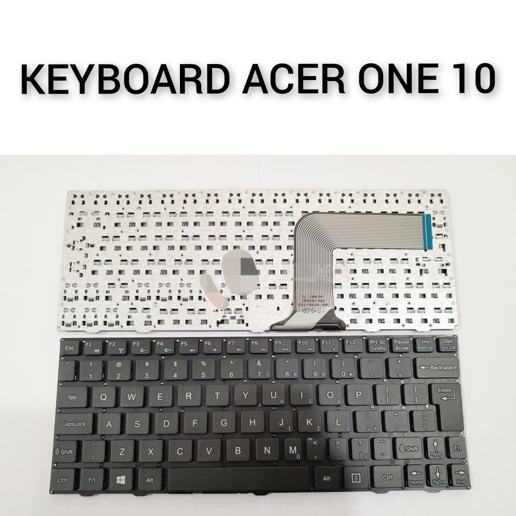 KEYBOARD ACER ONE 10 Keyboard Acer ONE 10 10-S1001 10-S1002 10-S100X Switch 10+ Hitam