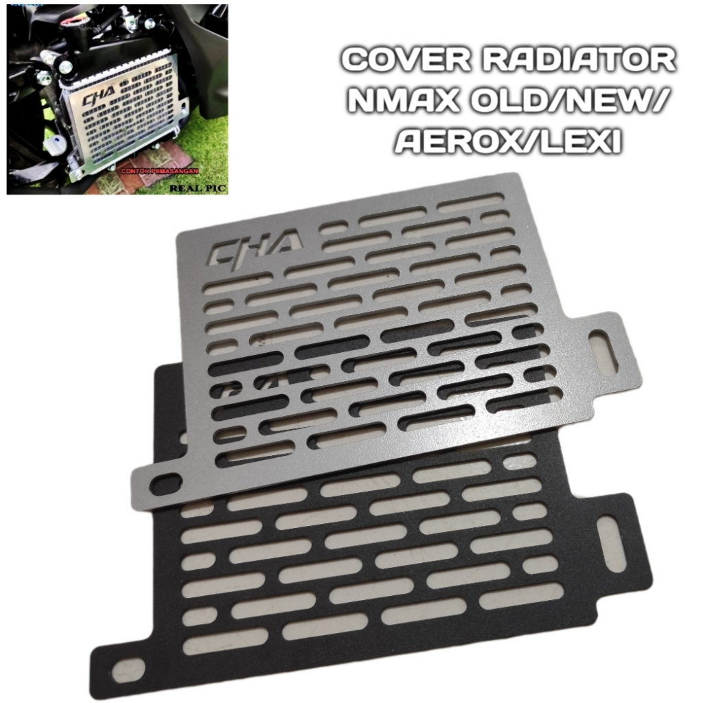 #CRC# # [akai] cover radiator nmax aerox lexy tutup radiator nmax pelindung radiator variasi nmax ae