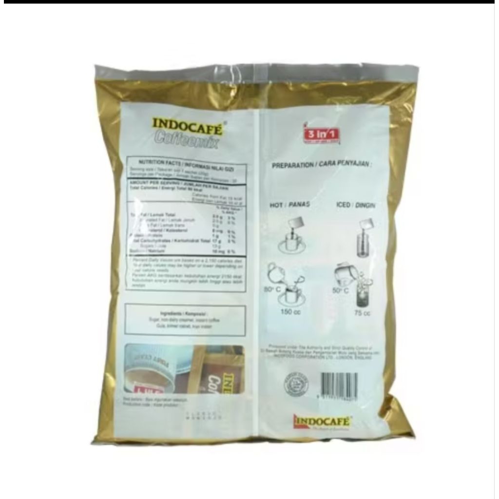 

indocafe coffemix. 30 sachet