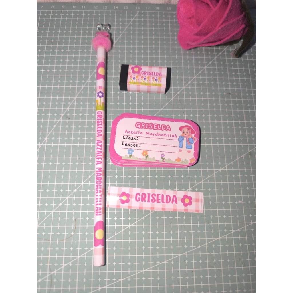 

pensil Custom nama lucu