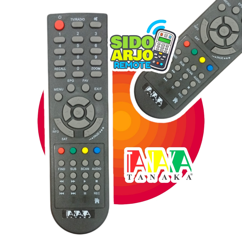 Remote Receiver Nusantara /  Stb TANAKA