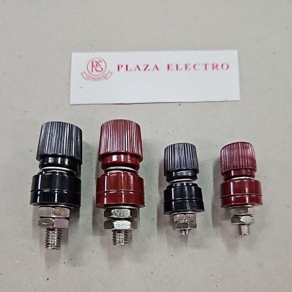 BINDING POST BIDING POST 333 / 555 PER 10 SETS MERAH HITAM MURAH KUALITAS BAIK