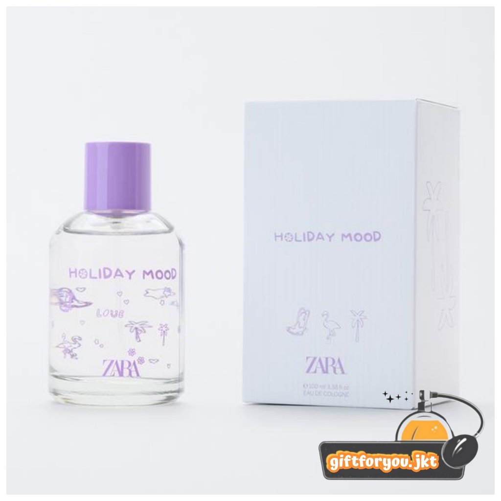 Parfum Anak Holiday Mood + Friday Forever 100 ml  Zara Kids Anak Perempuan Perfume