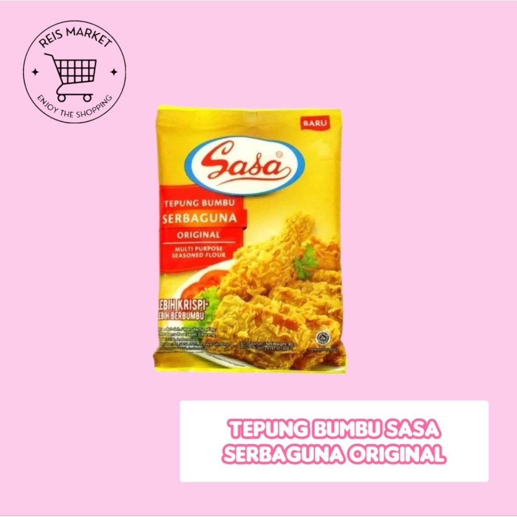 

SASA TEPUNG BUMBU SERBAGUNA ORIGINAL 80g ISI 10pc/BEST SELLER/SASA TEPUNG BUMBU SERBAGUNA