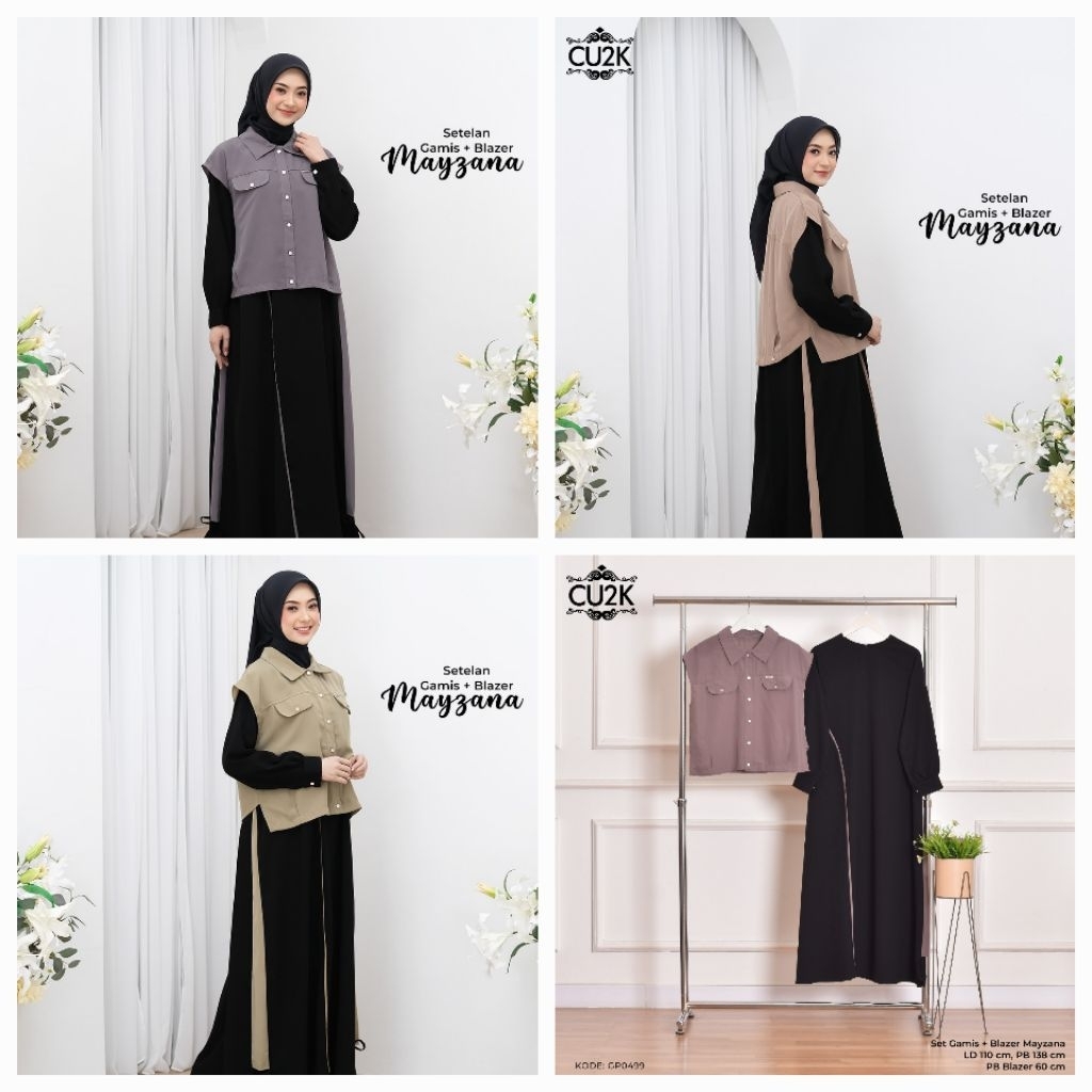 Set Gamis Mayaza by CU2K 020625