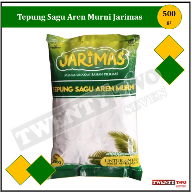 

[doz]|6X Tepung Sagu Aren Murni Jarimas 500 Gr