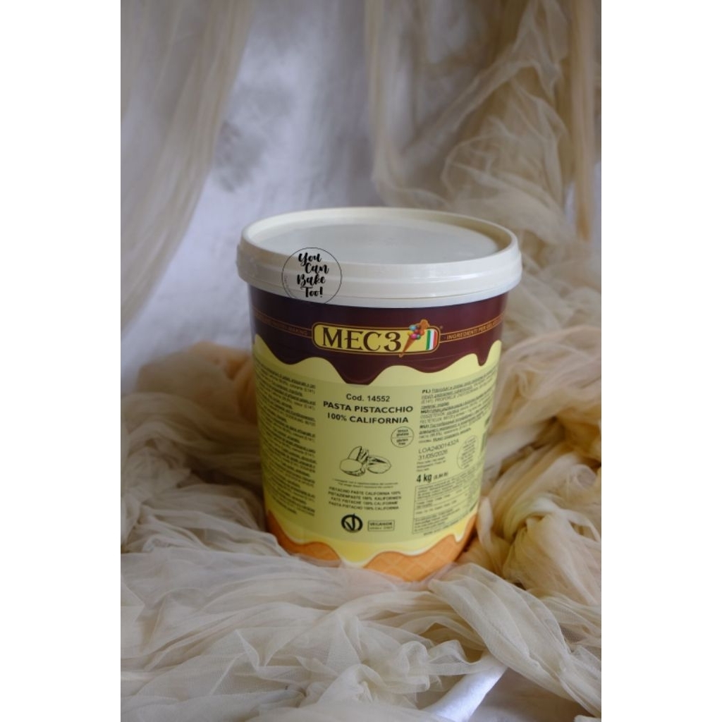

Repacked MEC3 Pistachio Paste Pure 100% California Pasta Pistachio