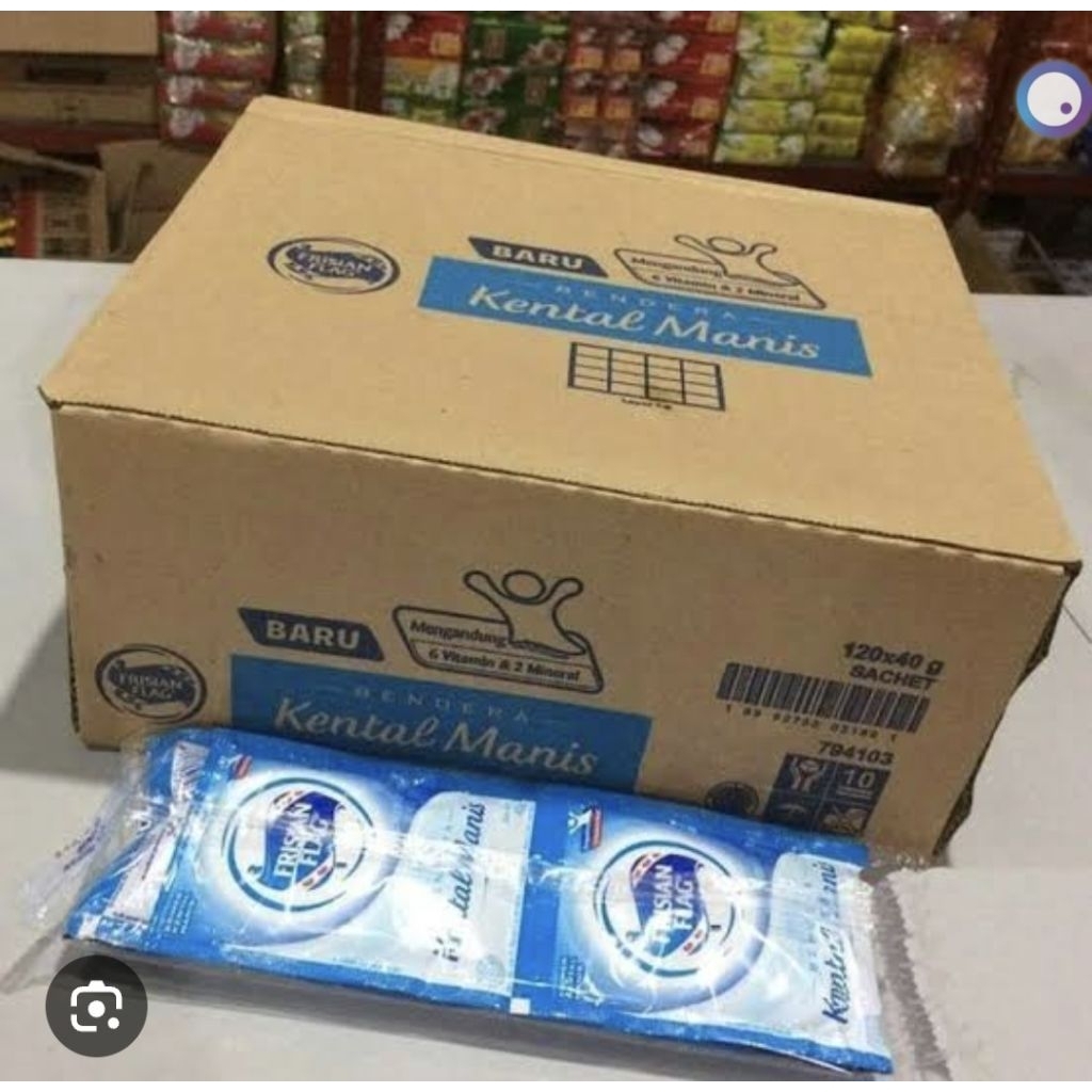 

Frisian flag SKM putih renceng 38 gr isi 6 pcs