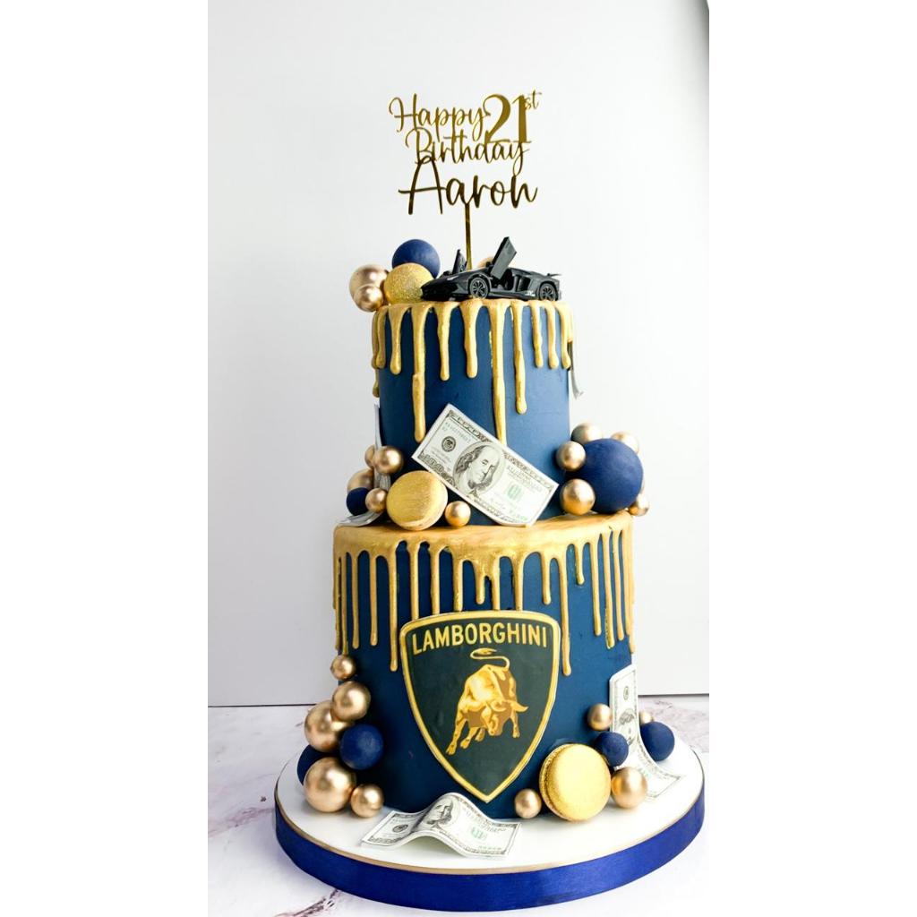 

Kue Ulang Tahun/Birthday Cake/Kue Ultah Tema Mobil Lamborghini/Kue Birthday Jakarta/ Kue Ultah 2 Tingkat