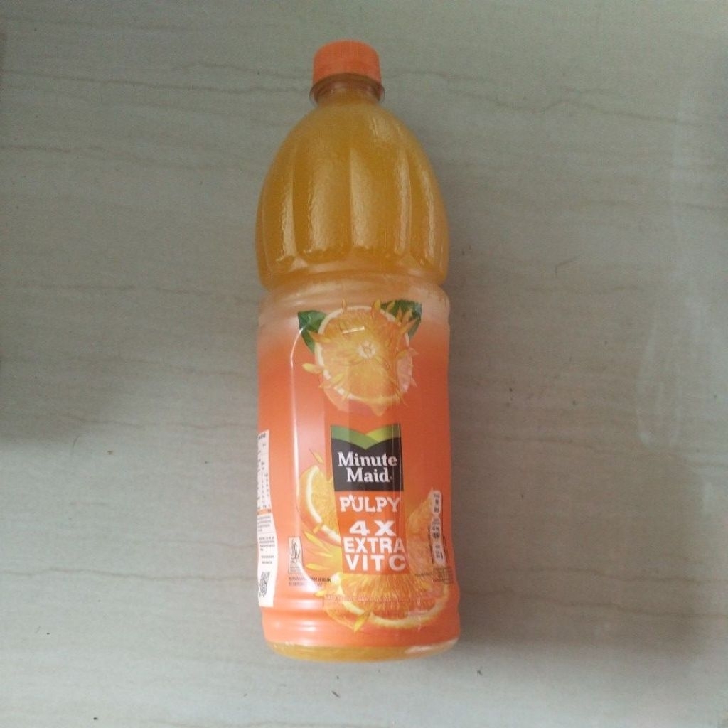 

minuman minute maid pulpy jeruk 1L