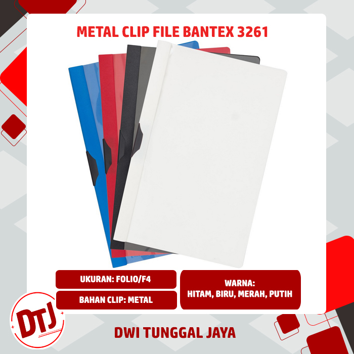 

Bantex Clip File 3261 Metal Clip Folio